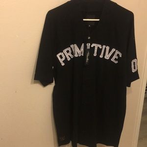 Primitive baseball jersey